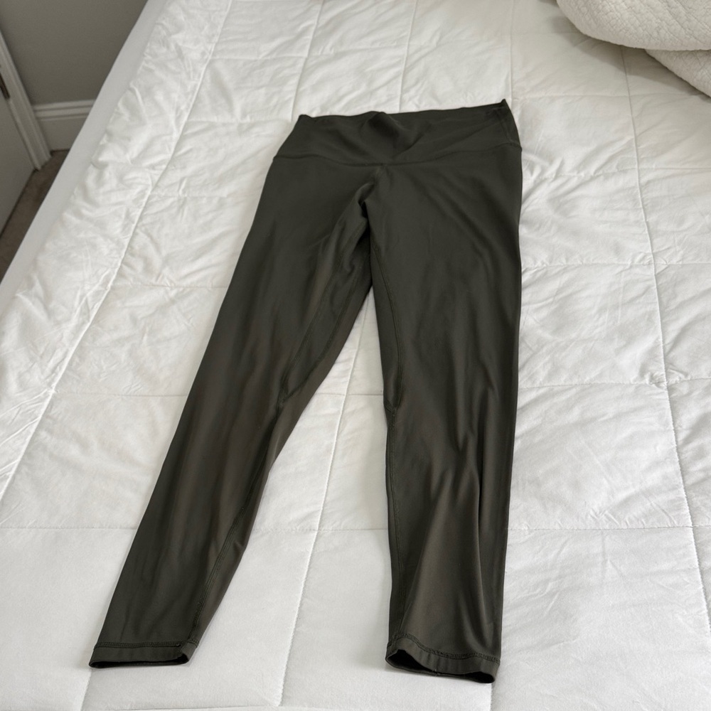 Olive Green Women's Leggings